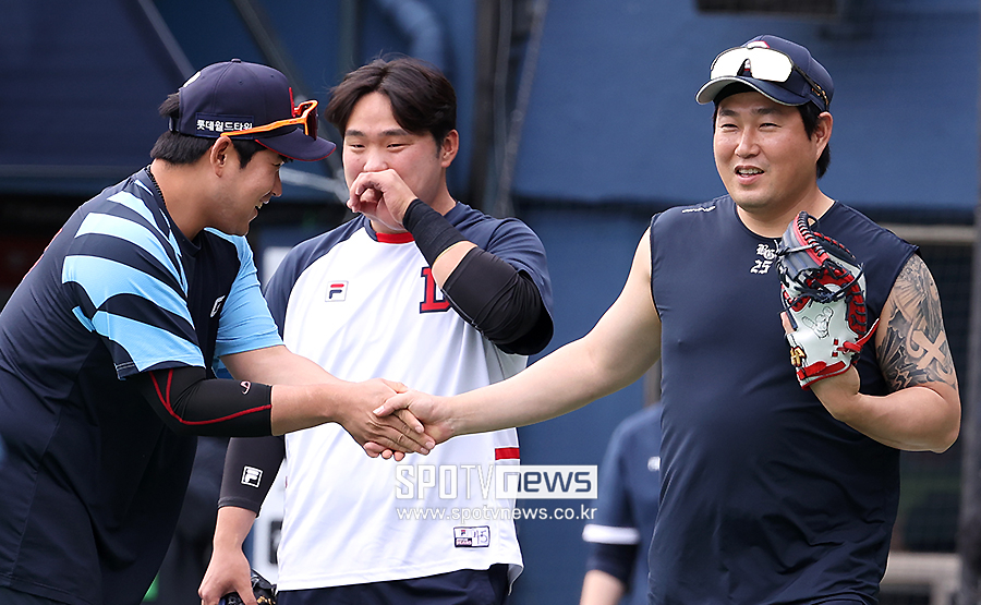 ▲ 유강남 양의지 ⓒ곽혜미 기자