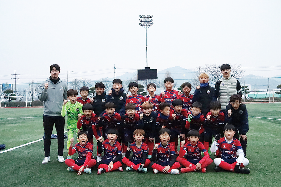 ▲ 김천상무 U12 선수단 ⓒ김천상무