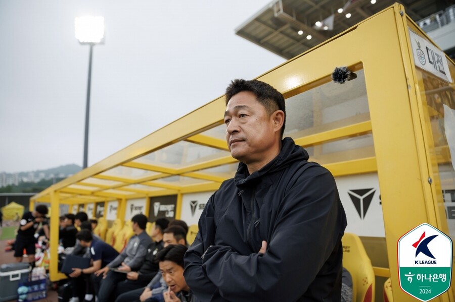 ▲ 대전하나시티즌 이민성 감독이 5월 21일 (화) 자진 사퇴했다 ⓒ한국프로축구연맹
