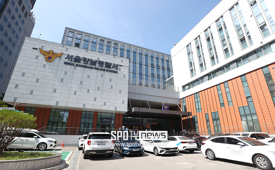 ▲ 서울강남경찰서 김호중 ⓒ곽혜미 기자