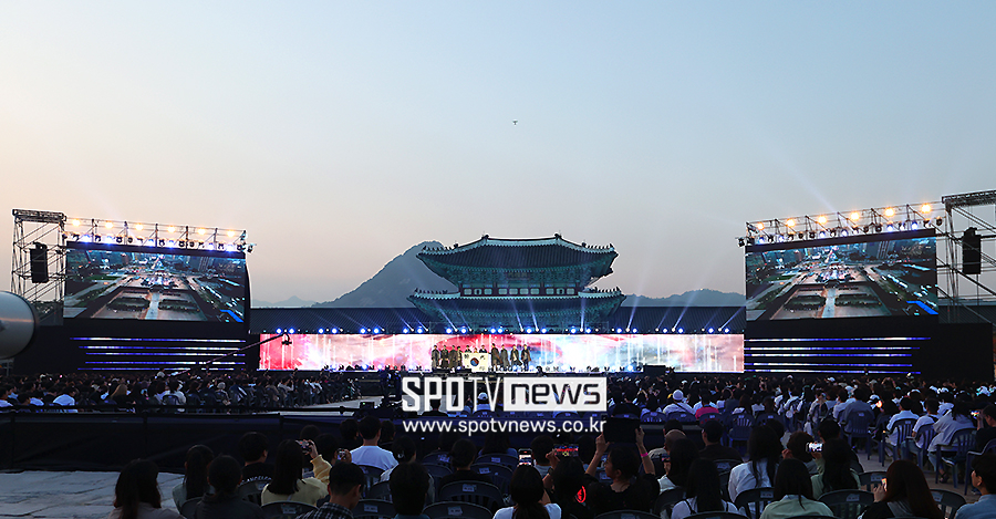 [포토S] 경복궁에서 펼쳐지는 코리아 온 스테이지