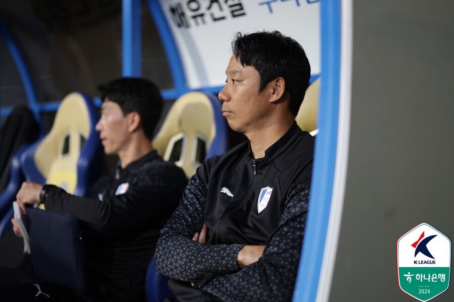 ▲  수원 염기훈 감독 ⓒ한국프로축구연맹