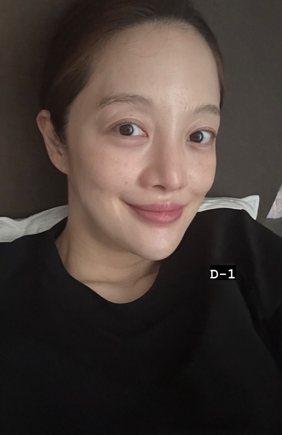 김용건 손주 본다…황보라, 출산 D-1에도 빛나는 미모
