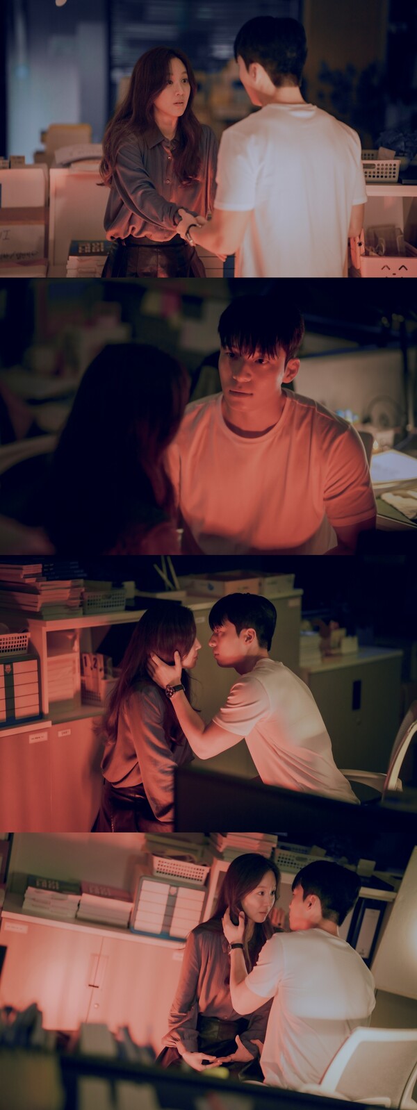 정려원♥위하준, 결국 선 넘었다…'난로 키스'로 어른 멜로 급물살(졸업)