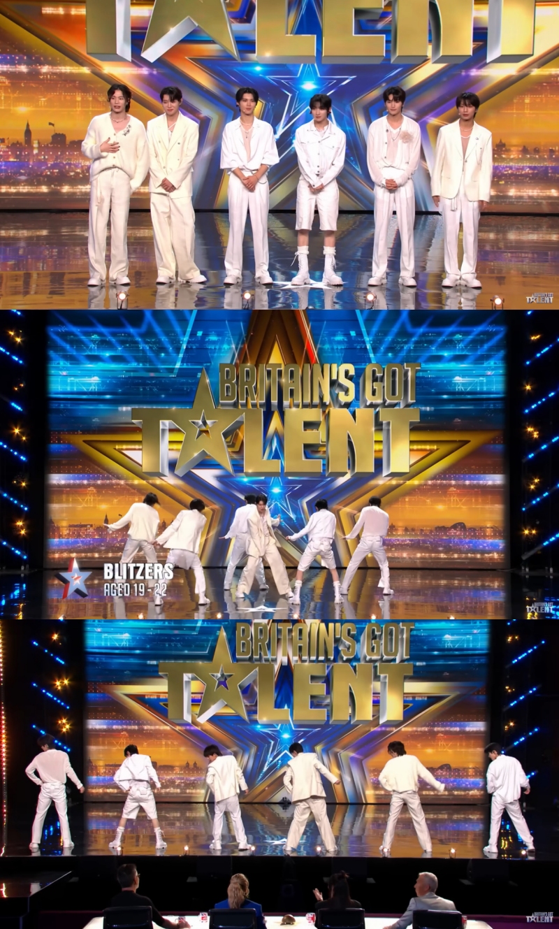 블리처스, '브리튼즈 갓 탤런트' 준결승 진출…'신흥 K팝 대표 아이돌' 입증