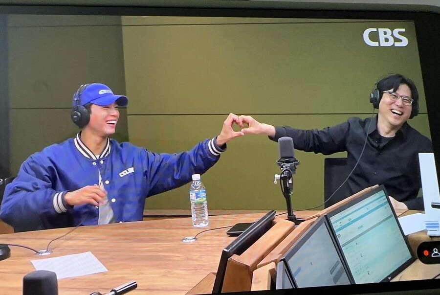 ▲ 박보검(왼쪽), 김태용 감독. 출처ㅣ탕웨이 인스타그램