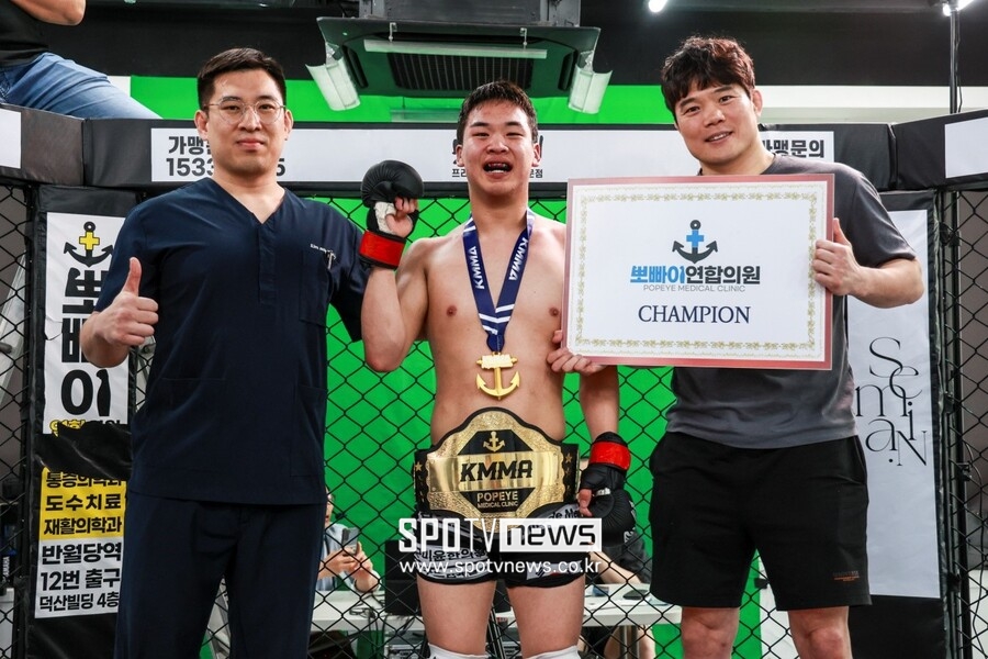 고등학생, 전국 최대 아마추어 대회 KMMA 페더급 챔피언 등극…'뽀빠이연합의원KMMA18' 성황리 마무리