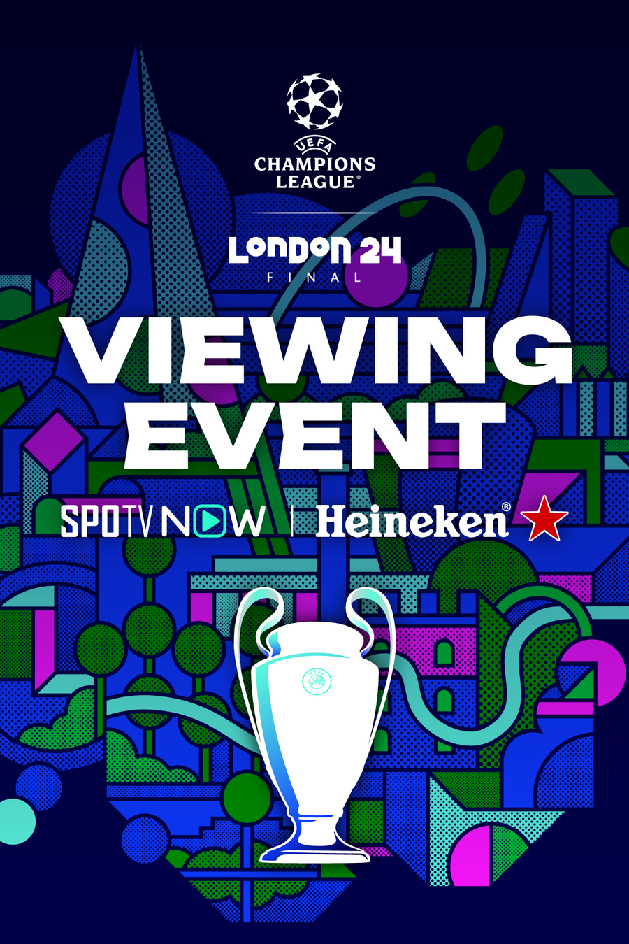 UCL 공식 후원사 하이네켄, '2024 풋볼 캠페인’의 일환으로 SPOTV NOW와 뷰잉 이벤트 연다