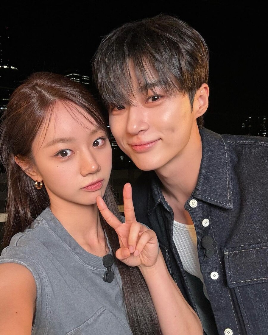 ▲ 혜리(왼쪽), 변우석. 출처ㅣ혜리 인스타그램