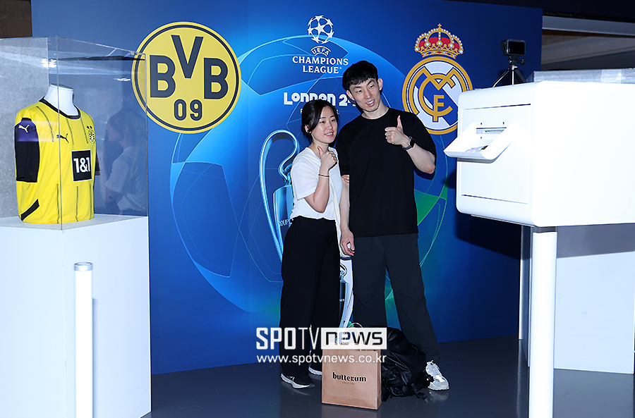▲ SPOTV UCL 뷰잉 이벤트 ⓒ곽혜미 기자