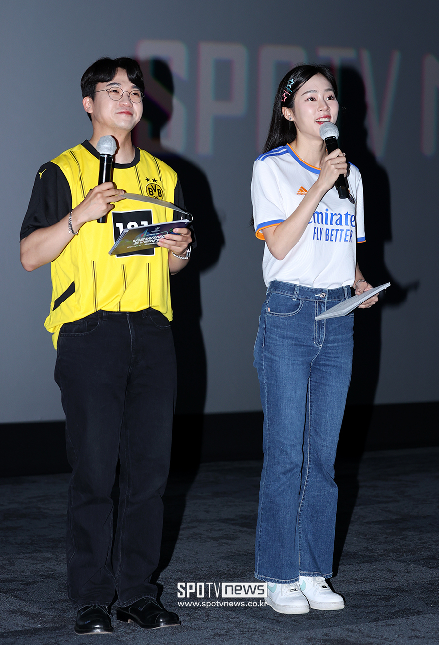 ▲ 김형책 노윤주 아나운서 ⓒ곽혜미 기자