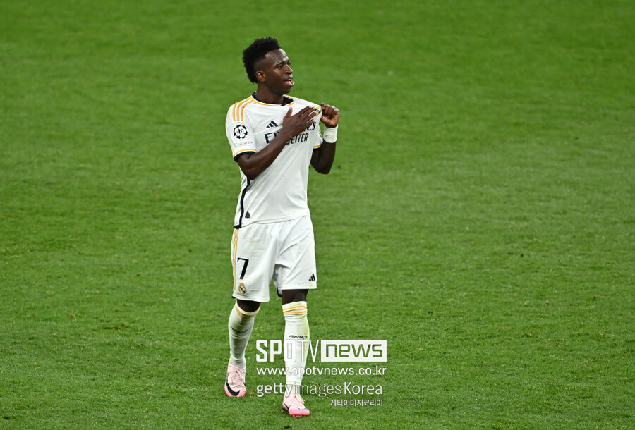▲ UCL 결승에서 득점에 성공한 비니시우스