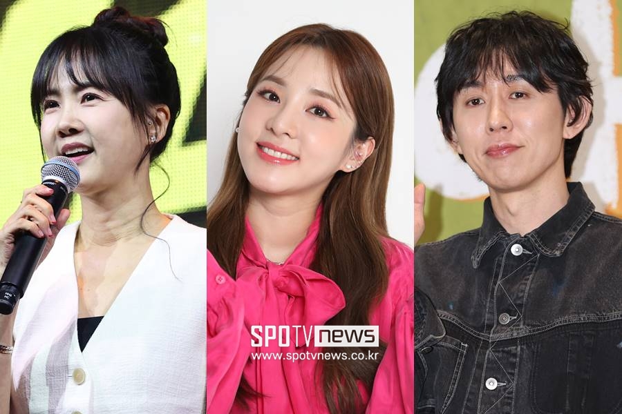 ▲ 박소현, 산다라박, 코드쿤스트(왼쪽부터). ⓒ곽혜미 기자