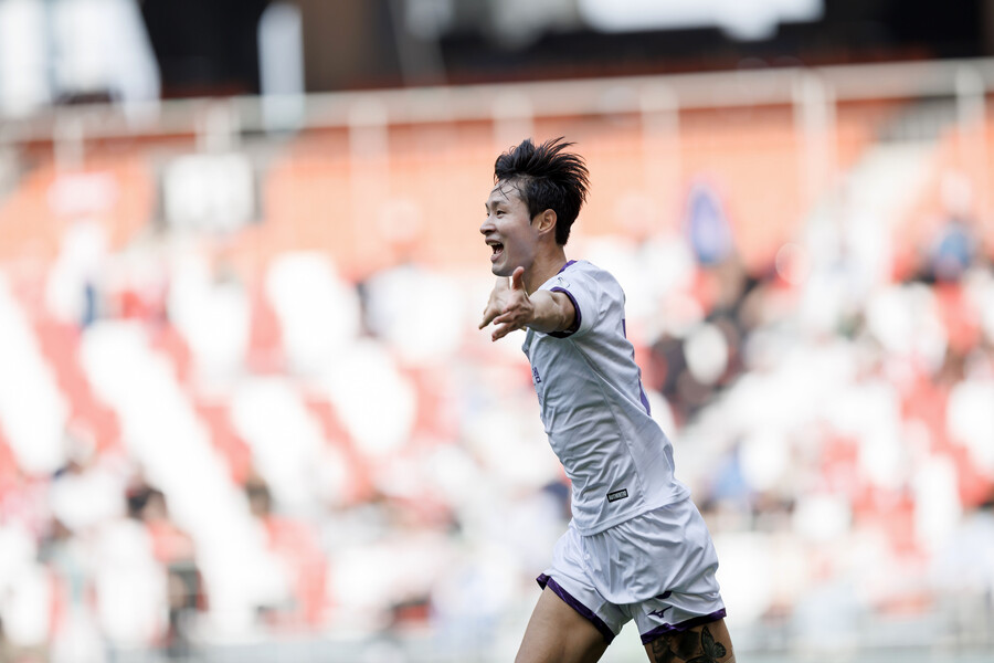 ▲ K리;그2 16라운드 MVP 김종민 ⓒ한국프로축구연맹