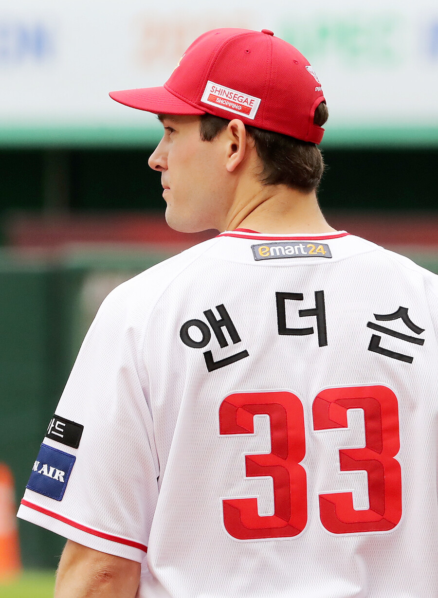 ▲드류 앤더슨 ⓒSSG 랜더스