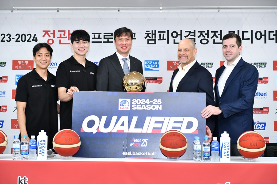 'KCC·KT' 동아시아슈퍼리그, 한일 4개팀 출전 확정