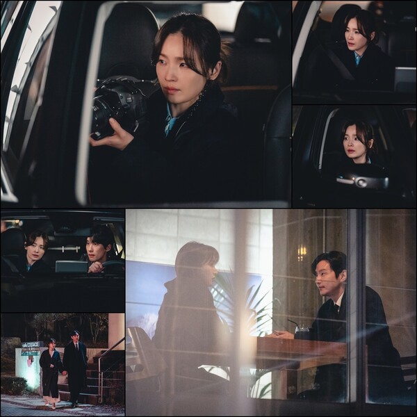 ▲ 8일 방송되는 SBS 금토드라마 '커넥션' 6회에서 전미도는 권율과 정유민의 불륜 현장을 뒤쫓는다. 제공|SBS