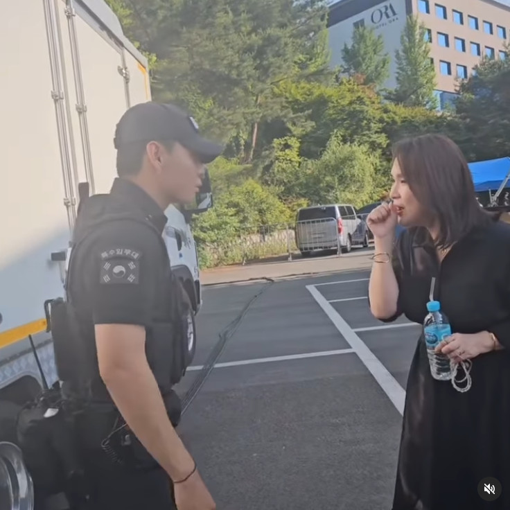 ▲ 뷔와 이지영. 출처ㅣ이지영 인스타그램