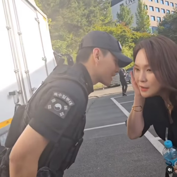▲ 뷔와 이지영. 출처ㅣ이지영 인스타그램