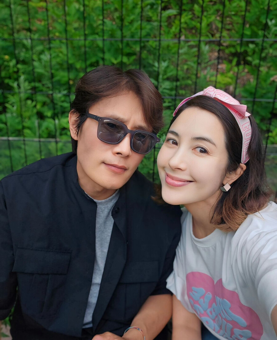 이지안, 이병헌과 다정 남매 투샷 "사랑하는 오라방"