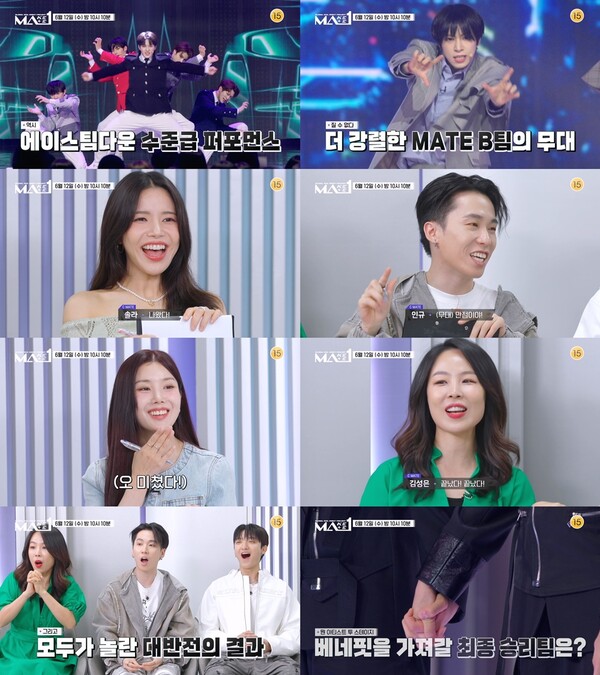 ▲ 12일 방송되는 'MA1'에서는 한 아티스트의 다른 두 곡으로 경연을 펼치는 '원 아티스트 투 스테이지' 미션이 펼쳐지는 가운데 각 팀 에이스의 맞대결이 펼쳐진다. 제공|KBS
