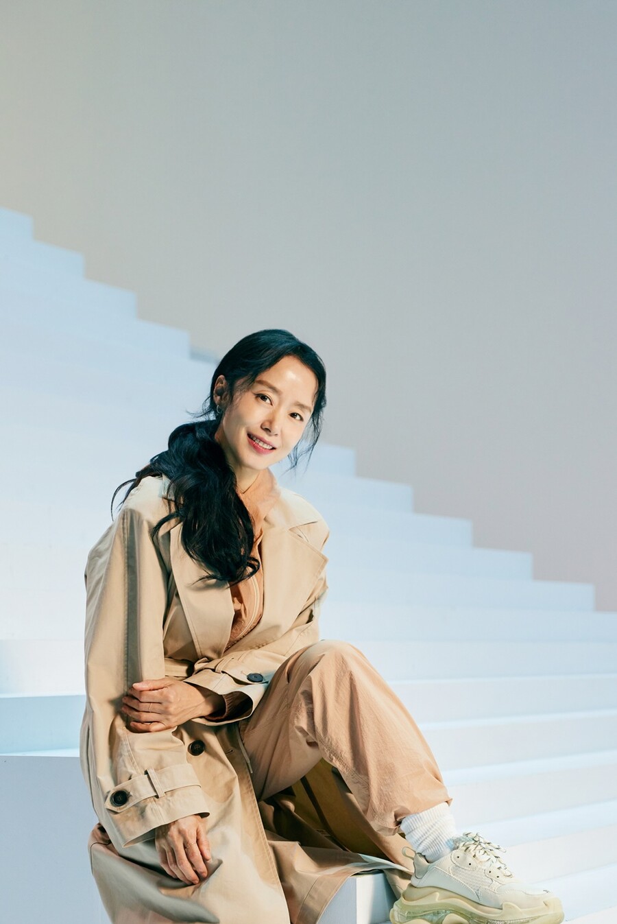 '벚꽃동산' 전도연 "27년 만에 연극? 첫 공연 때 죽고 싶더라…내가 내 발등 찍어"[인터뷰①]