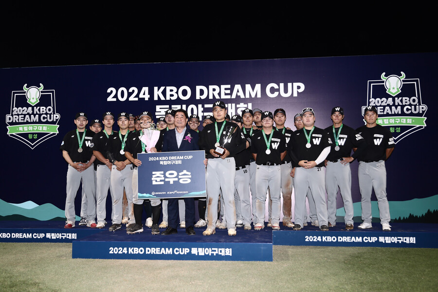 ▲ 10일 열린 KBO 드림 컵 독립야구대회 결승전. ⓒ KBO