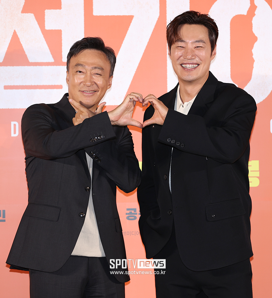 "즐거운 대환장" '핸섬가이즈', 코미디+호러+로맨스…현빈·강동원 빼고 다 있다[종합]