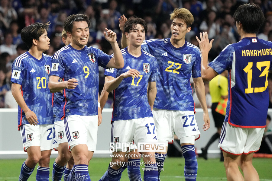 '우린 급이 달라' 일본 시리아에 5-0 대승…6전 전승+24득점 0실점 '압도적'