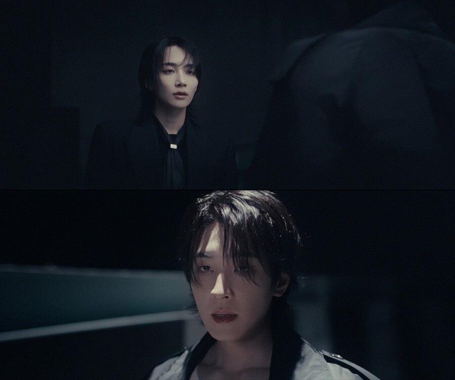 ▲ 세븐틴 정한X원우. 제공| '디스 맨' 프롤로그 필름 캡처