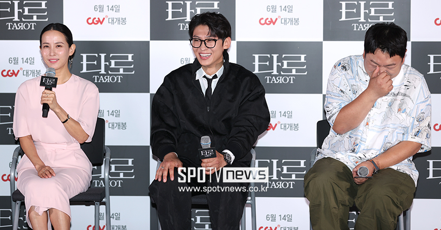 ▲ 조여정 김진영(덱스) 고규필 ⓒ곽혜미 기자