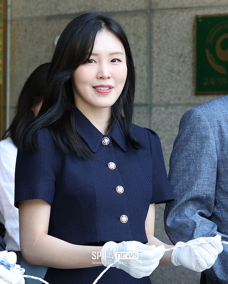 [포토S] 김아랑 KADA 선수위원, 청량한 미모