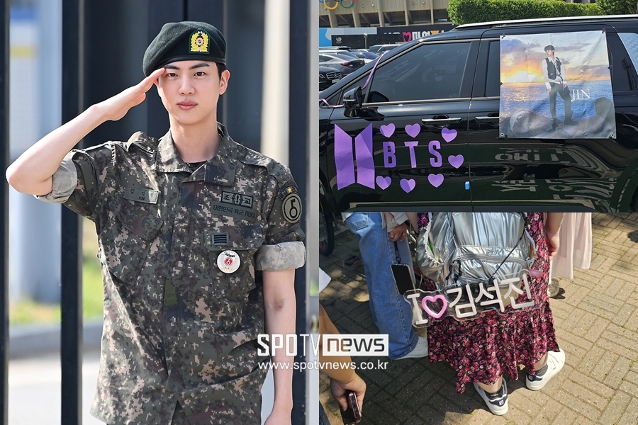 방탄소년단 데뷔 11주년…아미가 '전역' 진에게 "좋아하는 것 다 해!"