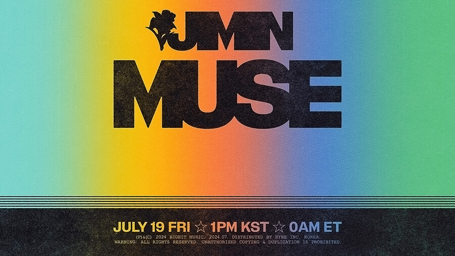 ▲ 방탄소년단 지민 '뮤즈' 발매 이미지. 제공| 빅히트뮤직