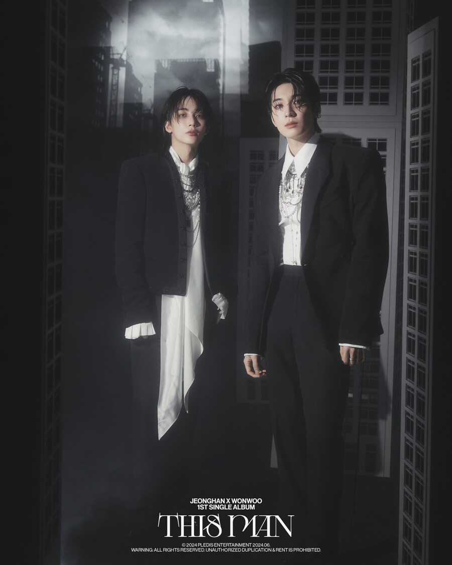 세븐틴 정한X원우, '디스 맨' 첫날 판매량 53만장 돌파