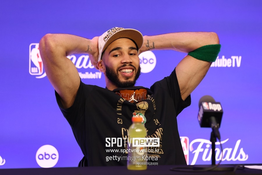 테이텀, 보스턴과 5년 4250억 초대형 계약 눈앞 "NBA 역사상 최대 규모"