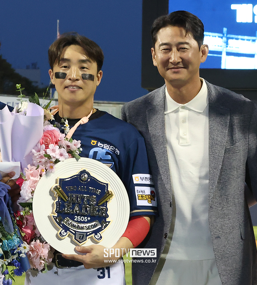 ▲ 손아섭 박용택 ⓒ곽혜미 기자