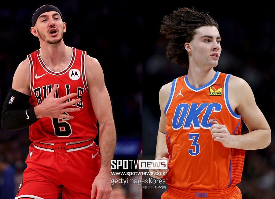 시카고와 OKC 1대1 충격 트레이드…카루소-기디 바꾼다