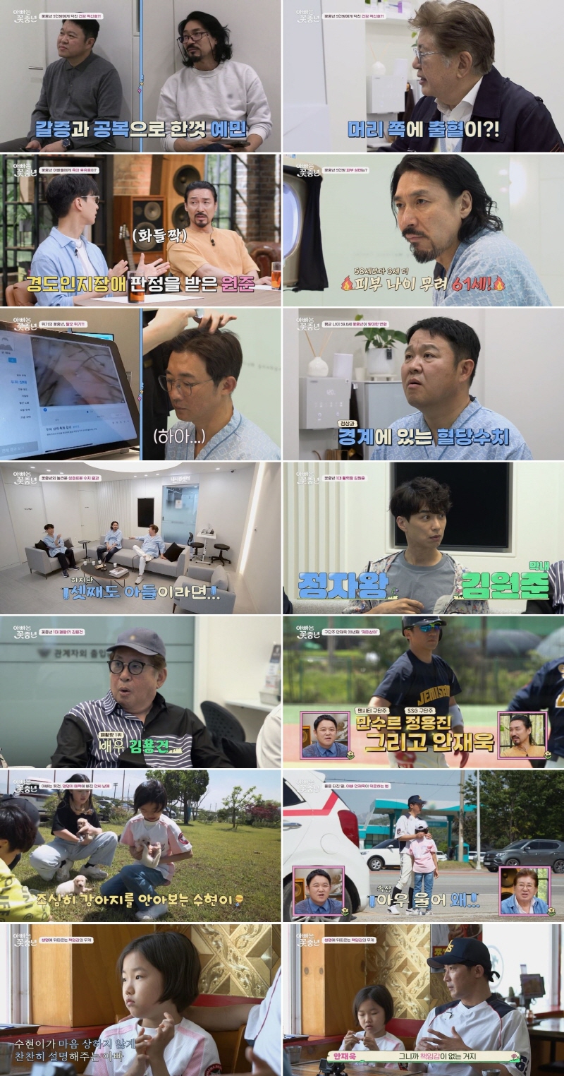 김원준 "경도인지장애 진단 받아, 주차 위치 자꾸 잊어"('아빠는꽃중년')