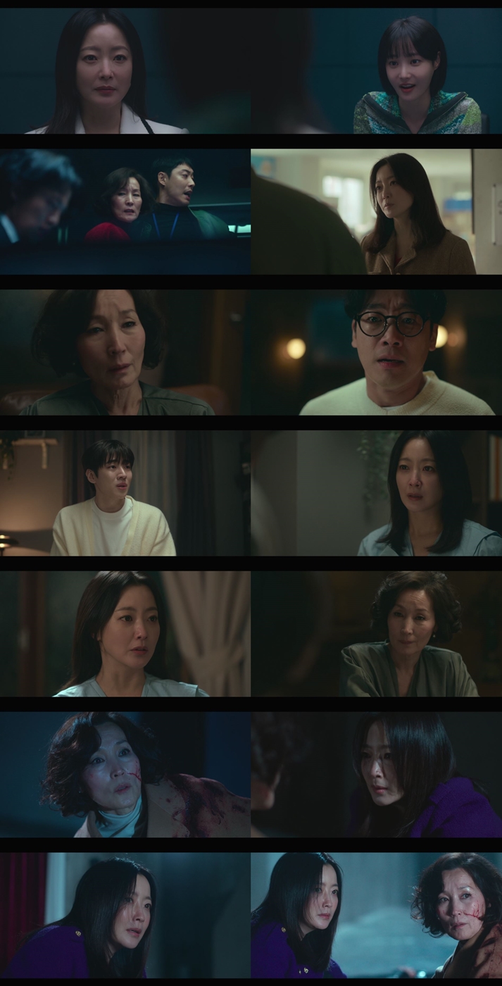 '子 추락사 악몽' 김희선, 시신 옆 피범벅 이혜영 발견 '경악'('우리, 집')[TV핫샷]