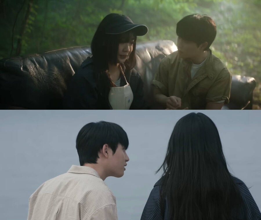 ▲ 이영지, 도경수. 출처| '스몰 걸' 뮤직비디오 캡처