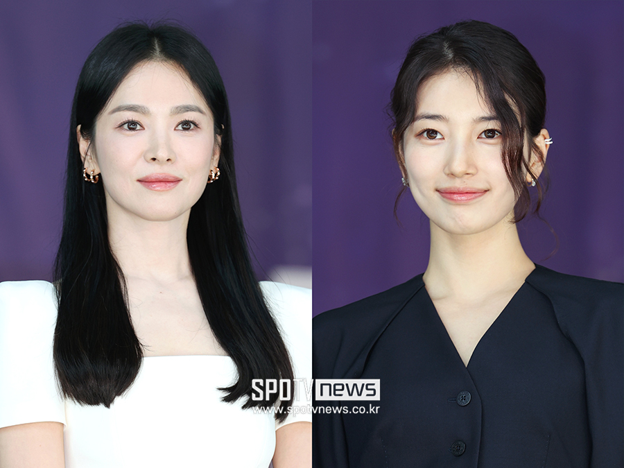 [스토리S] '월드클래스 미녀들의 투샷' 송혜교-수지, 보기만 해도 황홀한 '역대급 비주얼' 조합