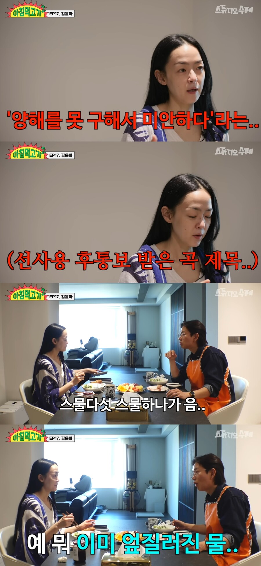김윤아 "'스물다섯 스물하나' 드라마화, 메일로 선사용 후통보"