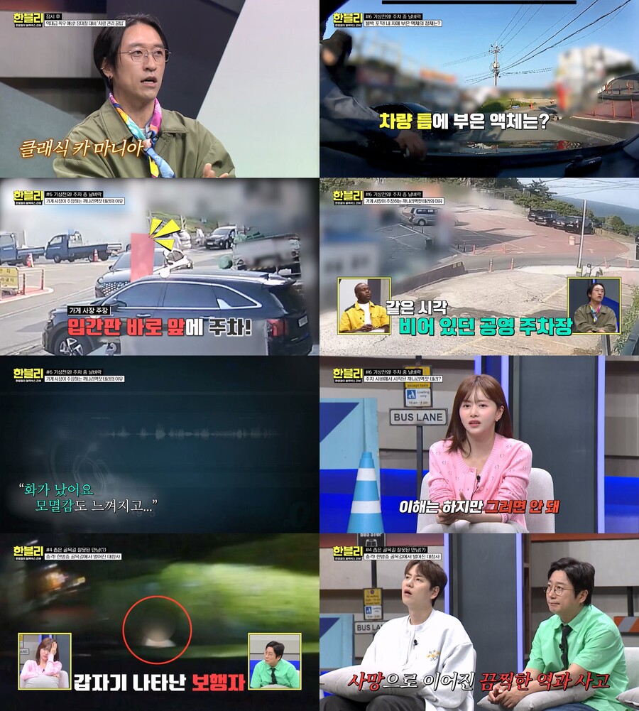 주차 차량에 검은액체 한컵…'까나리액젓 테러'의 전말('한블리')