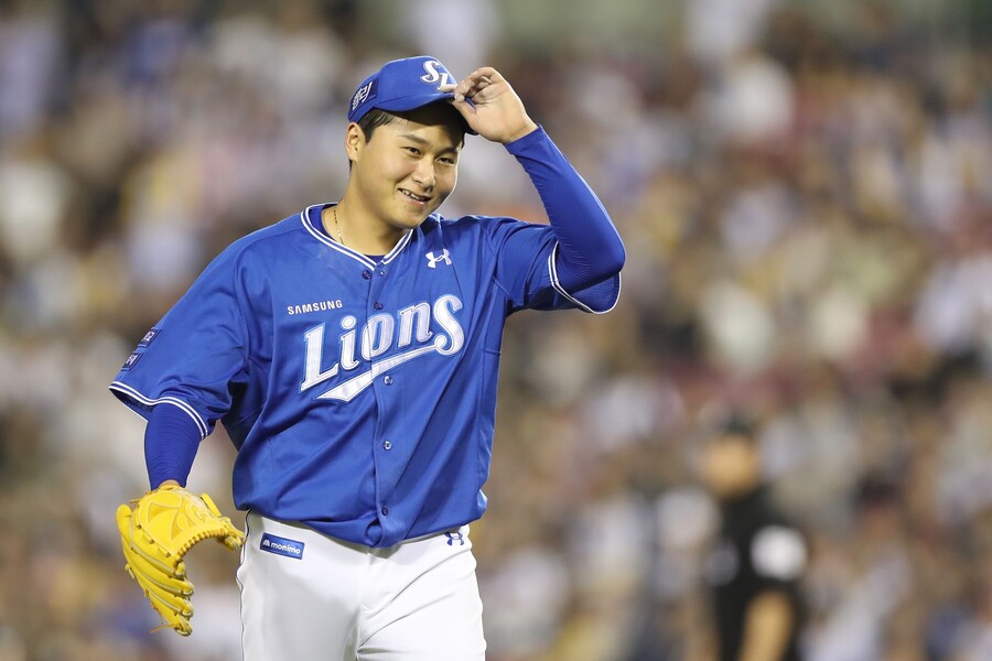 '좌승현' 6이닝 무실점 월간 MVP 도전&오승환 4아웃SV…삼성, LG전 싹쓸이 막고 연패 탈출→2위 탈환