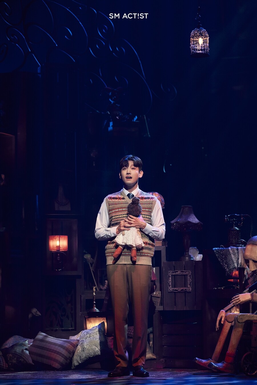 '벤자민 버튼' 심창민, 뮤지컬 첫 도전 성공적…가창력+섬세한 감정 '호평'