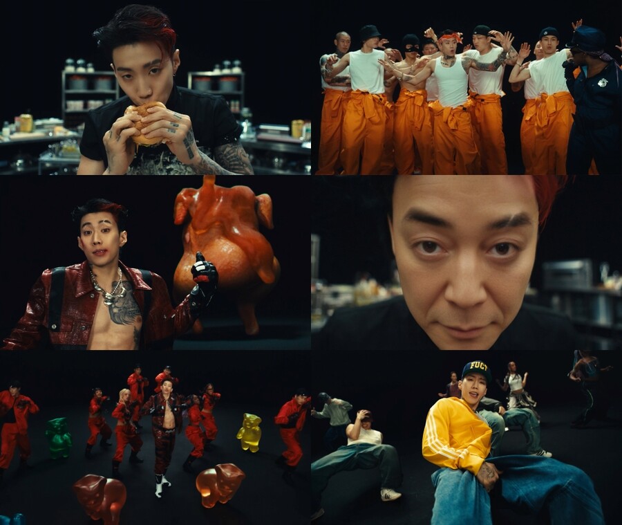 박재범, 女 속옷 사진에 AI 백종원까지 동원…'맥내스티'에 다 걸었다