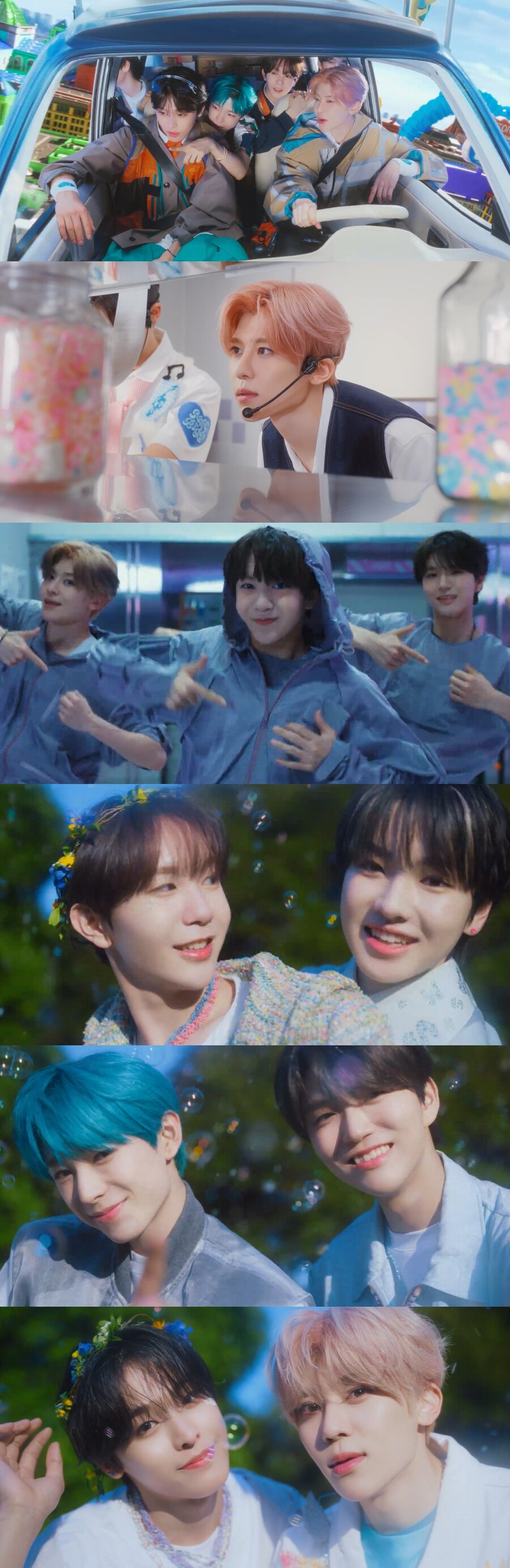 ▲ NCT 위시. 출처| '송버드' 뮤직비디오