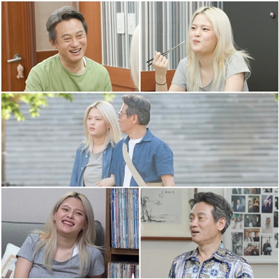 김병옥 딸 "父 너무 잘생겼어, 얼굴 안 써먹어 안타까워"('아빠하고 나하고')