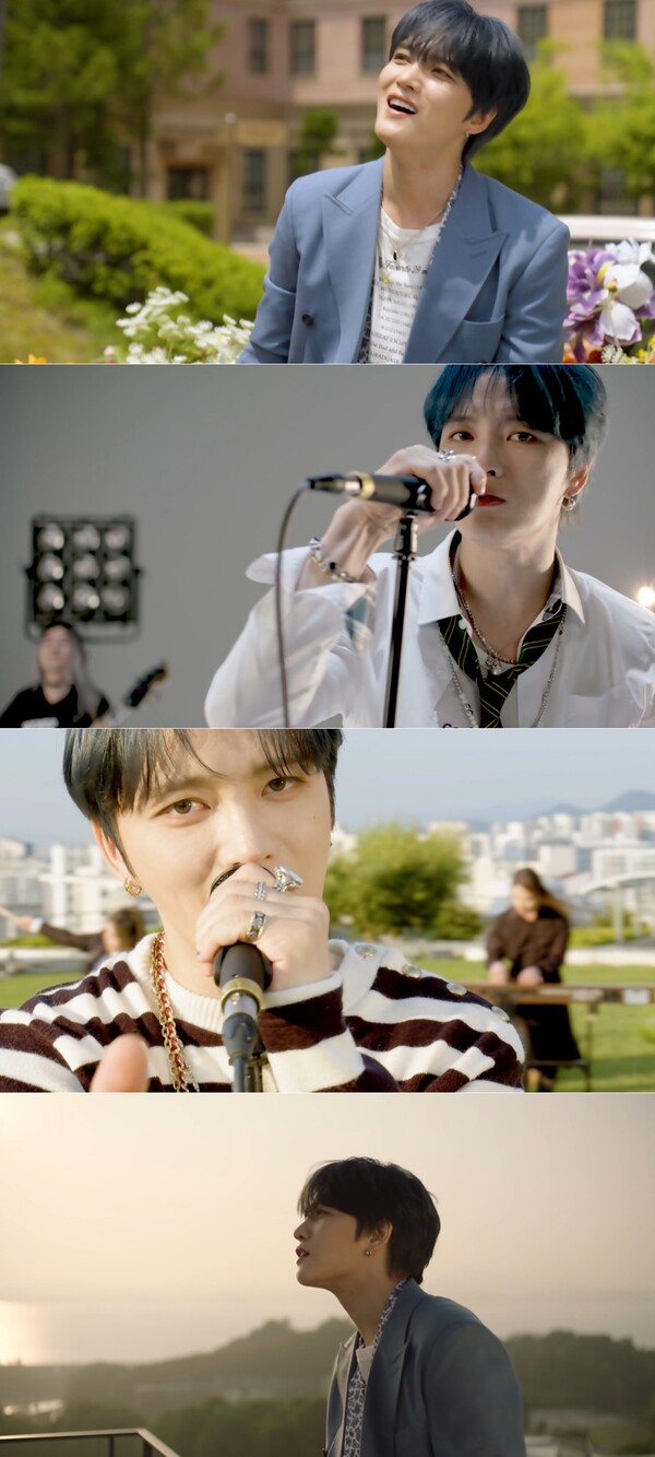 김재중, 데뷔 21년차 저력…정규앨범 '플라워 가든' 호성적